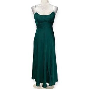 NWT Hello Molly: Saints + Secrets Forrest Green Midi Dress